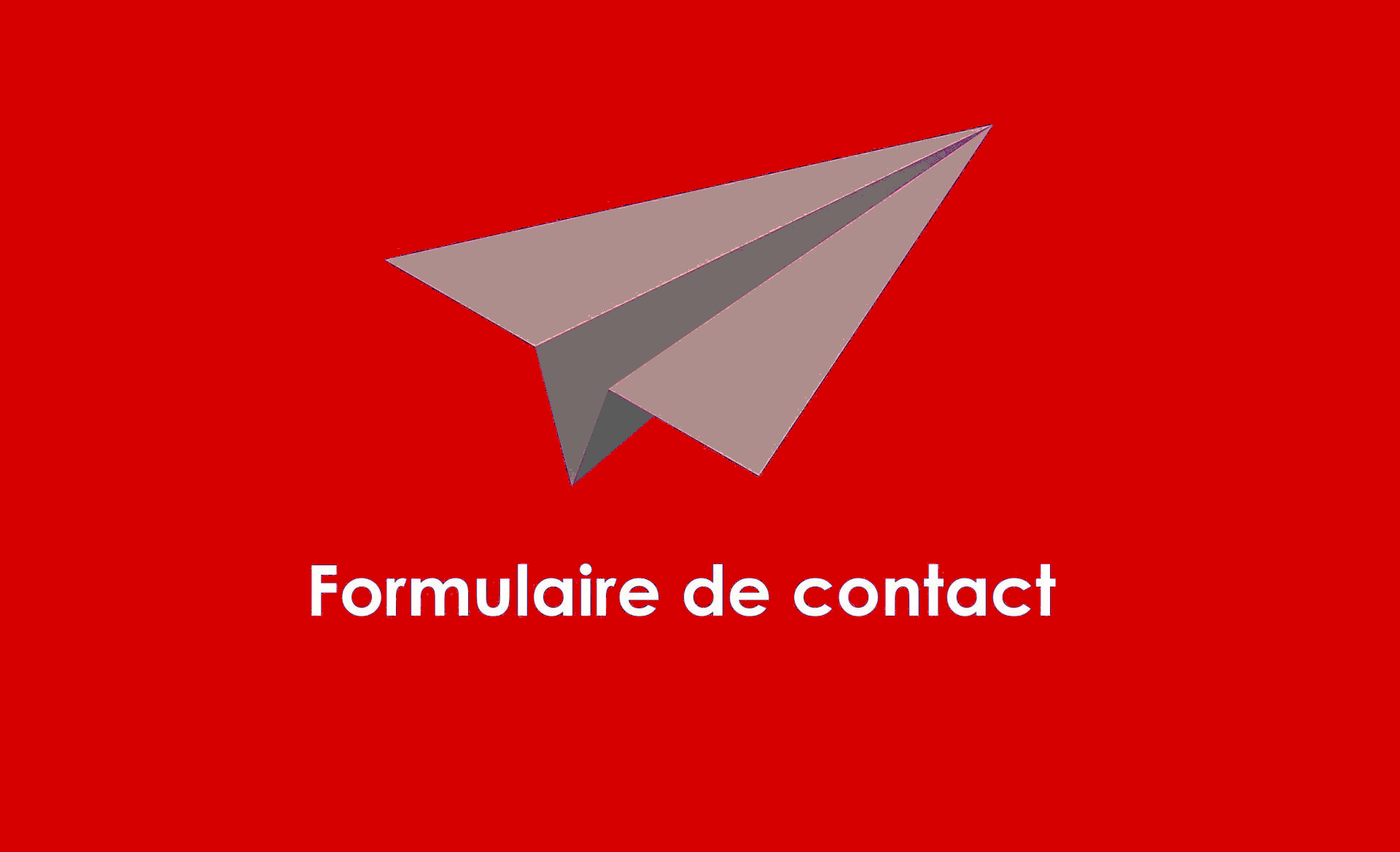 Formulaire de contact